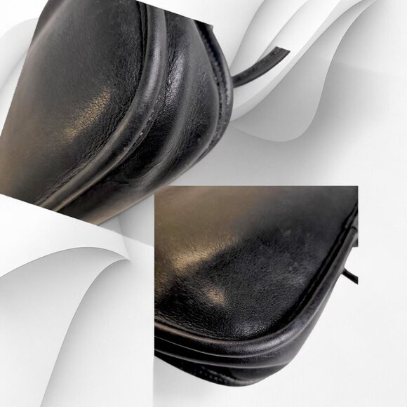 COACH Vintage Ritchie Bag Crossbody zip black - Picture 7 of 9